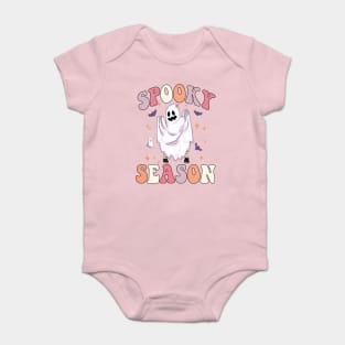 Spooky Season Ghost Boo Halloween Baby Bodysuit